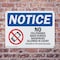 Signmission No Cell Phones Bags Purses In Court, 10 in W x Rectangle, Plastic OS-2PACK-NS-P-710-L-16033 - alternate 7